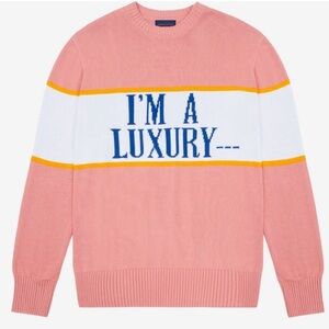 Gyles and George for Rowing Blazers ‘I’m a luxury few can afford sweater’ size L